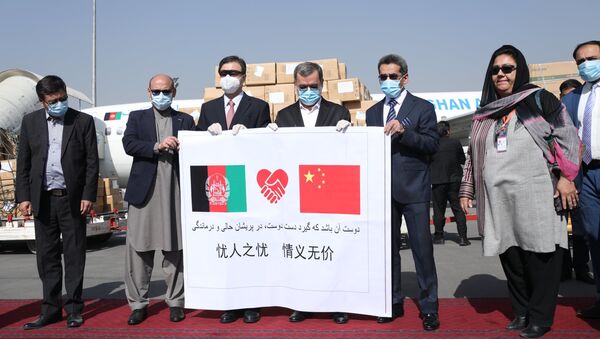 چین به ارزش یک میلیون دالر مواد بهداشتی به افغانستان کمک کرد  - اسپوتنیک افغانستان  
