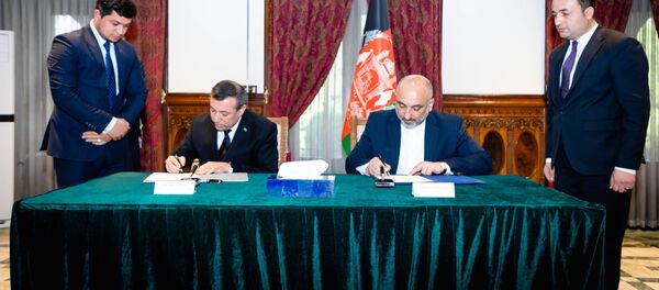 تبادلهٔ اسناد معاهدهٔ مشارکت استراتیژیک میان افغانستان و ترکمنستان تبادلهٔ اسناد معاهدهٔ مشارکت استراتیژیک میان افغانستان و ترکمنستان - اسپوتنیک افغانستان