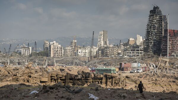  صدای انفجار در بیروت شنیده شده است - اسپوتنیک افغانستان  