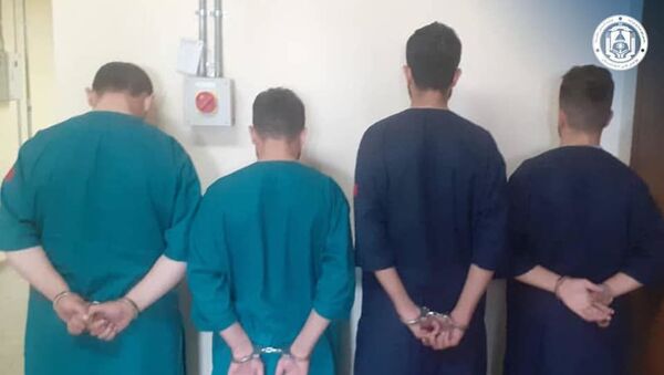 دستگیری گروه چهار نفری دزدان حرفوی موتر در کابل - اسپوتنیک افغانستان  