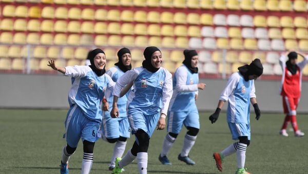 تیم فوتبال دختران هرات - اسپوتنیک افغانستان  