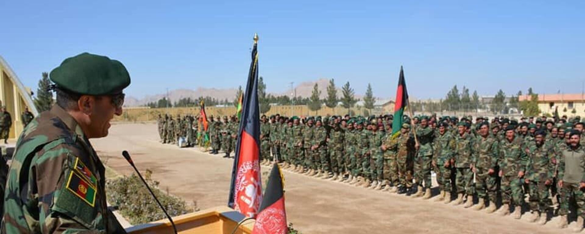 فراغت ۵۰۰ سرباز ارتش از کورس آموزش پیشرفته ای کماندویی  - اسپوتنیک افغانستان  , 1920, 28.02.2022