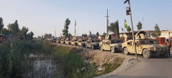 ورود نیروهای تازه نفس به ولسوالی ناوه هلمند - اسپوتنیک افغانستان  