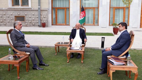 دیدار عبدالله عبدالله با رئيس جمهور غنی - اسپوتنیک افغانستان  