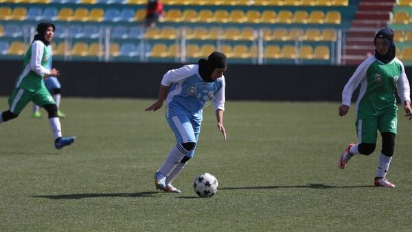 بازیکن تیم فوتبال بانوان هرات - اسپوتنیک افغانستان  
