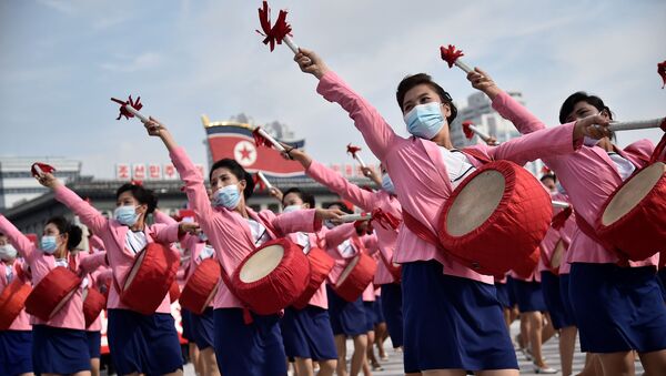 تظاهرات هزاران نفر با ماسک در کوریای شمالی

 - اسپوتنیک افغانستان  