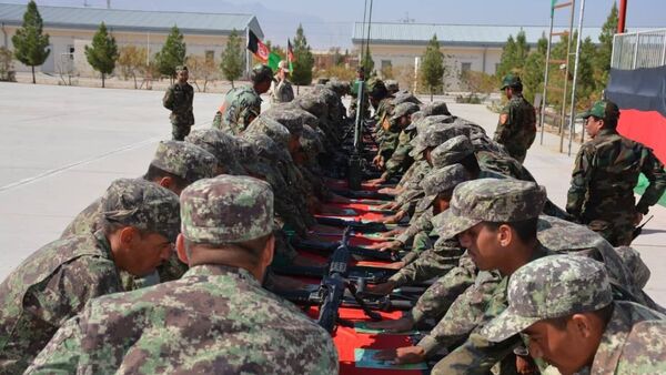 بیش از ۱۰۰۰ سرباز تازه نفس اردوی ملی، سوگند یاد کردند - اسپوتنیک افغانستان  