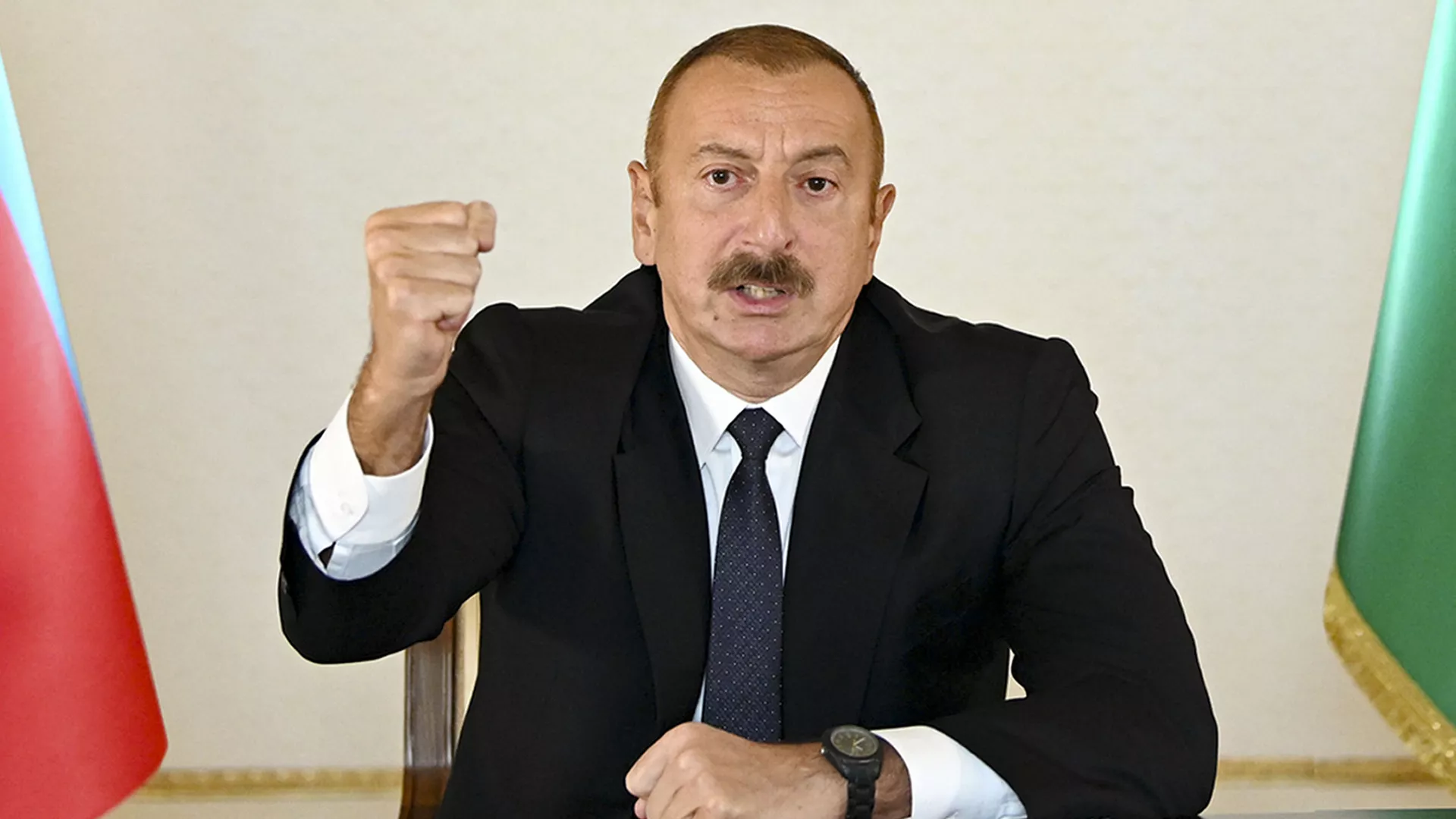 Президент Ильхам Алиев обращается к народу Азербайджана