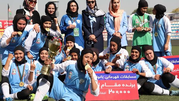 تیم فوتبال بانوان هرات - اسپوتنیک افغانستان  