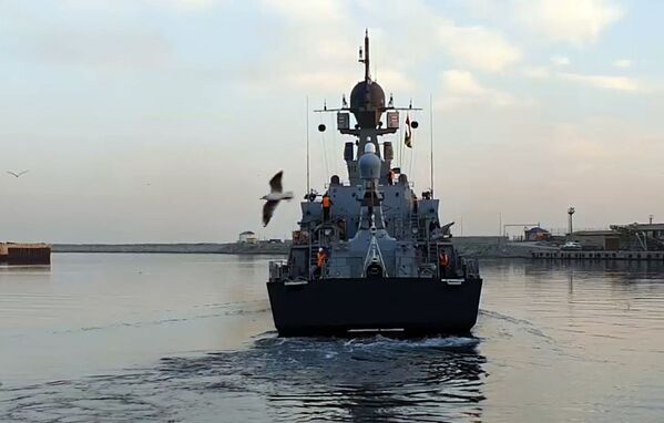کشتی موشکی کوچک اوگلیچ روسیه - اسپوتنیک افغانستان  