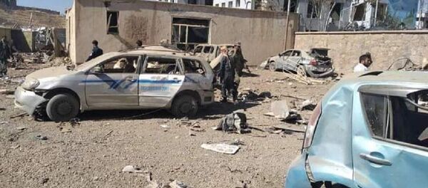 انفجار قوی در مقابل ریاست امور زنان در غور؛ 112 تن تاکنون کشته و زخمی شدند انفجار قوی در مقابل ریاست امور زنان در غور؛ 112 تن تاکنون کشته و زخمی شدند - اسپوتنیک افغانستان