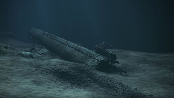 Реконструкция облика U-864 - немецкой подводной лодки типа IXD2 времен Второй мировой войны - اسپوتنیک افغانستان  
