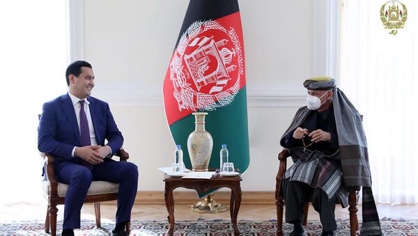دیدار اشرف غنی با معاون نخست وزیر ازبیکستان - اسپوتنیک افغانستان  