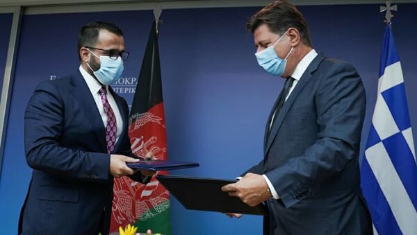 امضای یادداشت تفاهم مشورت‌های سیاسی میان افغانستان و یونان - اسپوتنیک افغانستان  