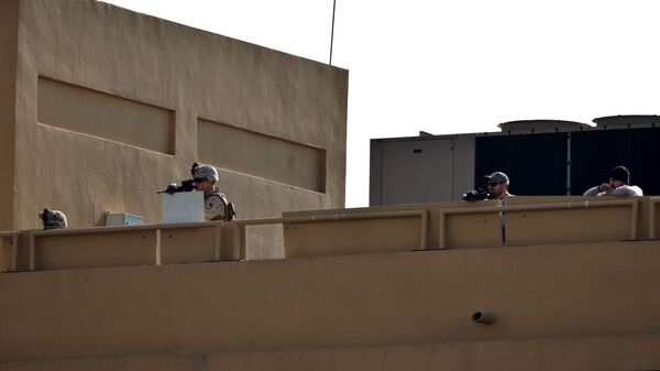 سفارت امریکا که با سامانه موشکی محافظت می‌شود - اسپوتنیک افغانستان  