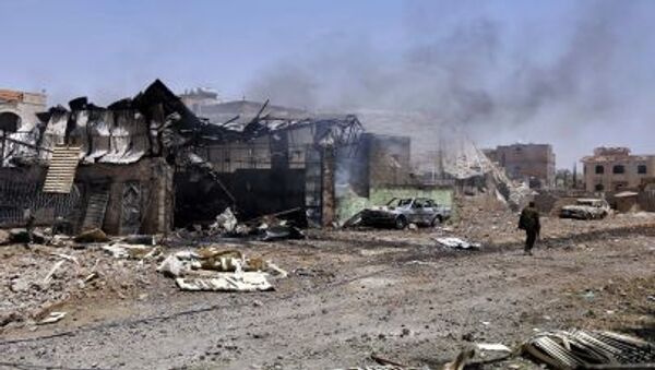 حمله پهپادی حوثی‌ها به یک پایگاه هوایی ملک خالد عربستان - اسپوتنیک افغانستان  
