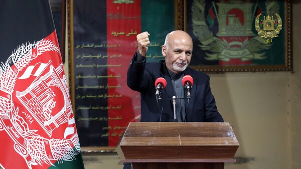 دیدار رئیس جمهور غنی از قول اردوی قوای هوایی  - اسپوتنیک افغانستان  