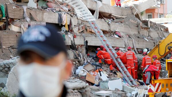 شمار قربانیان زلزله ازمیر ترکیه به 42 تن افزایش یافت - اسپوتنیک افغانستان  