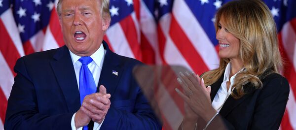 همسر ترامپ خواستار شمارش عادلانه آرای انتخابات شد - اسپوتنیک افغانستان  