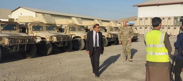 امریکا موترهای هاموی و دوربین‌های شب بین به ارتش افغانستان کمک کرد - اسپوتنیک افغانستان  