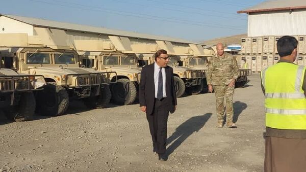 امریکا موترهای هاموی و دوربین‌های شب بین به ارتش افغانستان کمک کرد - اسپوتنیک افغانستان  