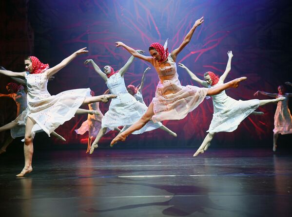 گروپ رقص تئاتر مسکو «ژل». - اسپوتنیک افغانستان  