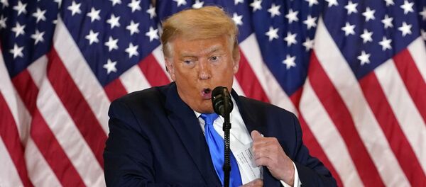 ترامپ: بایدن غیرقانونیاعلام پیروزی میکند ترامپ: بایدن غیرقانونیاعلام پیروزی میکند - اسپوتنیک افغانستان