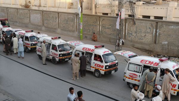 Ambulance, Balochistan province, Pakistan - اسپوتنیک افغانستان  