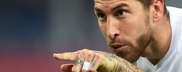 سرخیو راموس کاپیتان رئال مادرید  Футбол. Товарищеский матч. Россия - Испания سرخیو راموس کاپیتان رئال مادرید  Футбол. Товарищеский матч. Россия - Испания - اسپوتنیک افغانستان