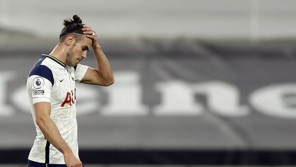 Tottenham Hotspur's Gareth Bale reacts after the match between Tottenham Hotspur and West Ham United  - اسپوتنیک افغانستان  