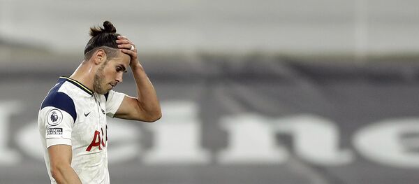 Tottenham Hotspur's Gareth Bale reacts after the match between Tottenham Hotspur and West Ham United Tottenham Hotspur's Gareth Bale reacts after the match between Tottenham Hotspur and West Ham United - اسپوتنیک افغانستان