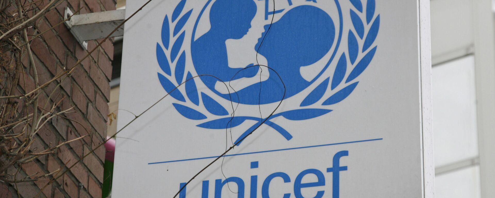 The UNICEF logo is seen in the German headquarter in Cologne, Germany - اسپوتنیک افغانستان  , 1920, 06.12.2022