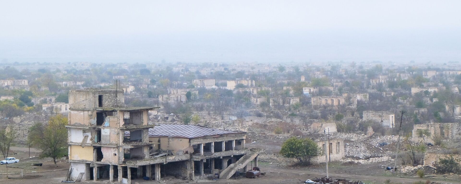 Вид разрушенной части города Агдам - اسپوتنیک افغانستان  , 1920, 28.09.2023