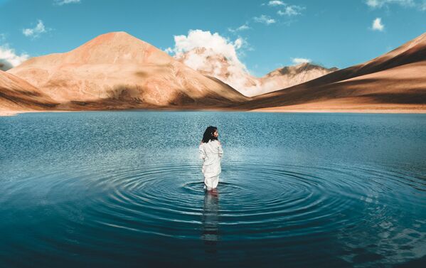 بهترین عکس سال در مسابقه عکاسی آگورا/دریاچه کلیتسادی گرجستان - اسپوتنیک افغانستان  