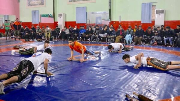 برگزاری مسابقات زورخانه‌ای در کابل - اسپوتنیک افغانستان  