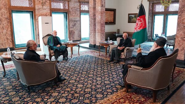چگونگی ساختار شورای عالی مصالحه ملی؛ محور گفتگوی غنی، عبدالله، کرزی و سیاف - اسپوتنیک افغانستان  