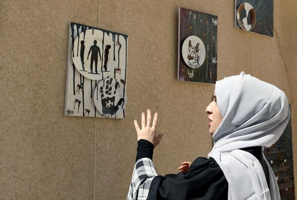 Йеменская художница в своем доме в Сане - اسپوتنیک افغانستان  