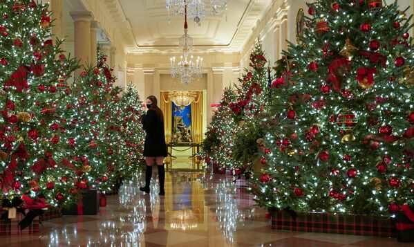 تزئینات کریسمس در کاخ سفید - اسپوتنیک افغانستان  