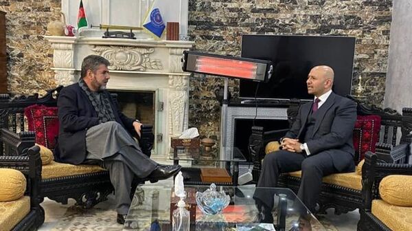 دیدار نبیل با منصور نادری دیدار نبیل با منصور نادری - اسپوتنیک افغانستان