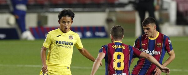 مباراة برشلونة وفياريال (4-0) في الدوري الإسباني مباراة برشلونة وفياريال (4-0) في الدوري الإسباني - اسپوتنیک افغانستان