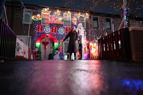 تزیینات کریسمس و سال نو در دوبلین  ایرلند - اسپوتنیک افغانستان  