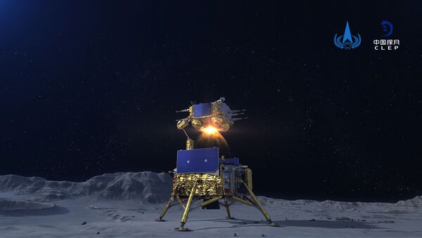 کاوشگر چانگ-5 چین از ماه به زمین برگشت - اسپوتنیک افغانستان  