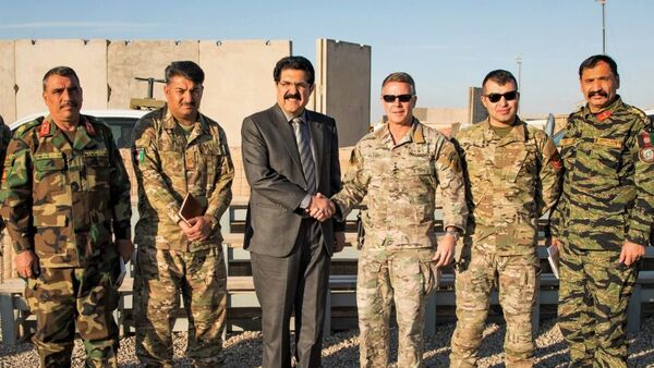 فرمانده ماموریت پشتیبانی قاطع به هلمند رفت - اسپوتنیک افغانستان  