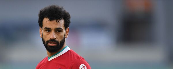 اللاعب المصري الدولي، محمد صلاح، في مباراة ليفربول ضد برايتون، 28 نوفمبر/ تشرين الثاني 2020 اللاعب المصري الدولي، محمد صلاح، في مباراة ليفربول ضد برايتون، 28 نوفمبر/ تشرين الثاني 2020 - اسپوتنیک افغانستان