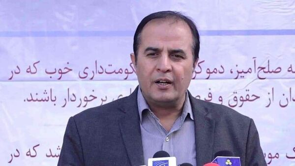 یوسف رشید، رییس اجراییۀ بنیاد انتخابات آزاد و عادلانه افغانستان . - اسپوتنیک افغانستان  