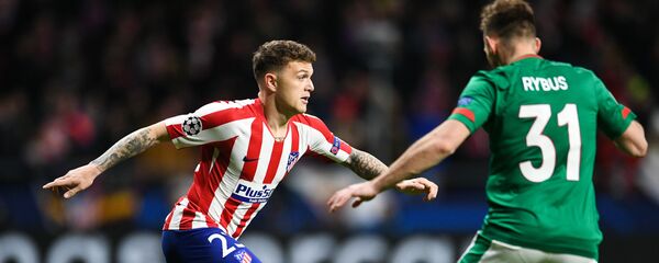 کیران ترپیر مدافع انگلستانی اتلتیکو مادرید Spain Soccer Champions League Atletico - Lokomotiv کیران ترپیر مدافع انگلستانی اتلتیکو مادرید Spain Soccer Champions League Atletico - Lokomotiv - اسپوتنیک افغانستان