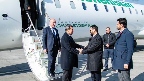 برای دیدار با غنی، اتمر و محب؛ وزیر خارجه ترکمنستان به کابل رسید - اسپوتنیک افغانستان  