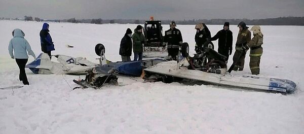 فرو افتادن یک هواپیمای شخصی در پیرامون سن پترزبورگ  فرو افتادن یک هواپیمای شخصی در پیرامون سن پترزبورگ  - اسپوتنیک افغانستان