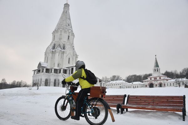 برف در روسیه - اسپوتنیک افغانستان  