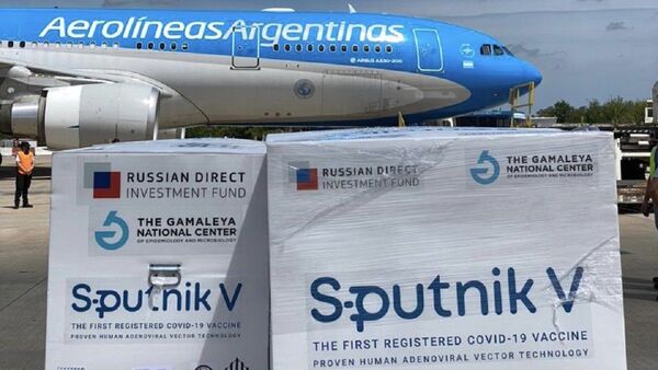 دومین طیارۀ حامل واکسین روسی کرونا «اسپوتنیک وی» به ارجنتین رسید  - اسپوتنیک افغانستان  